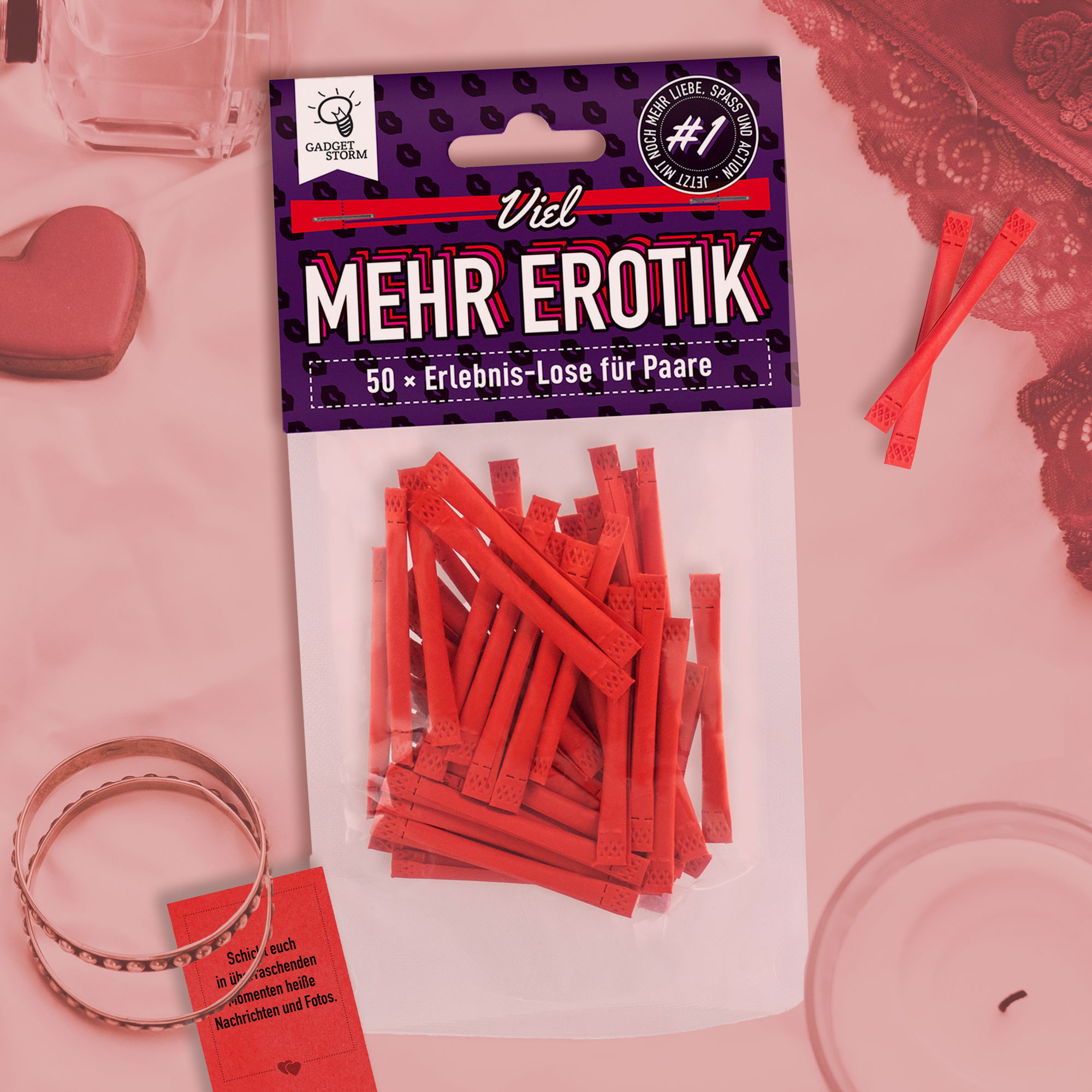 Mehr Erotik - 50 Lose für Paare 4093 - 1