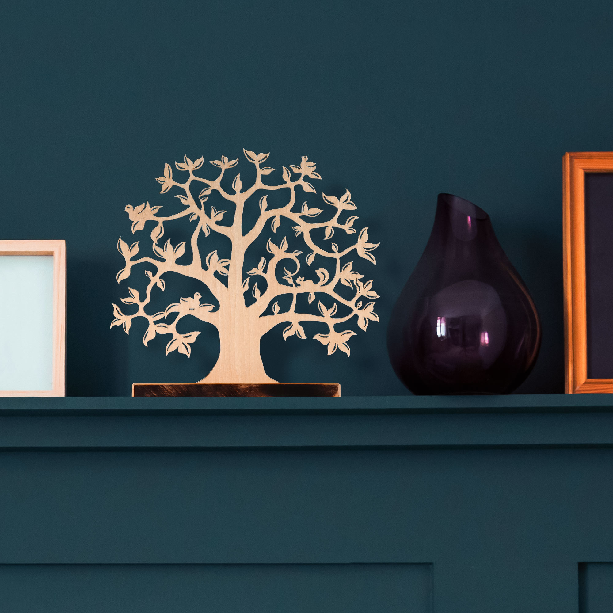 Kleiner Geldbaum mit Gravur zur Hochzeit