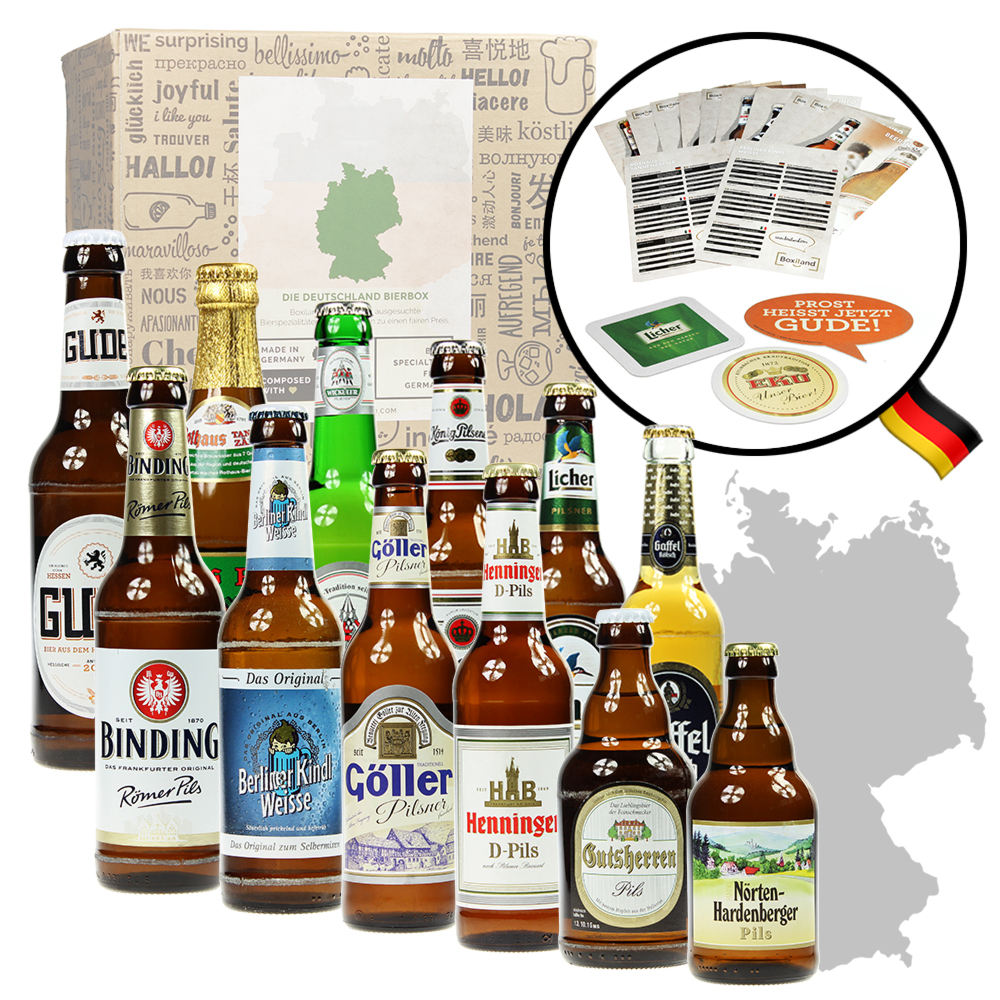 Deutsches Bier - 12er Geschenkbox 2746
