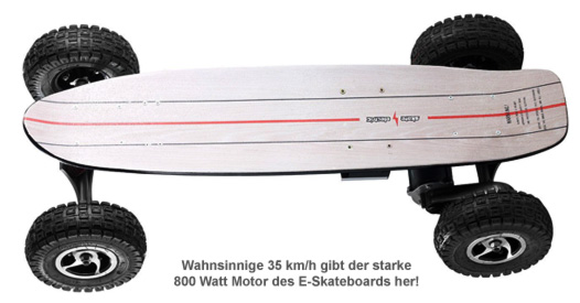 Ferngesteuertes E-Skateboard 1732 - 1