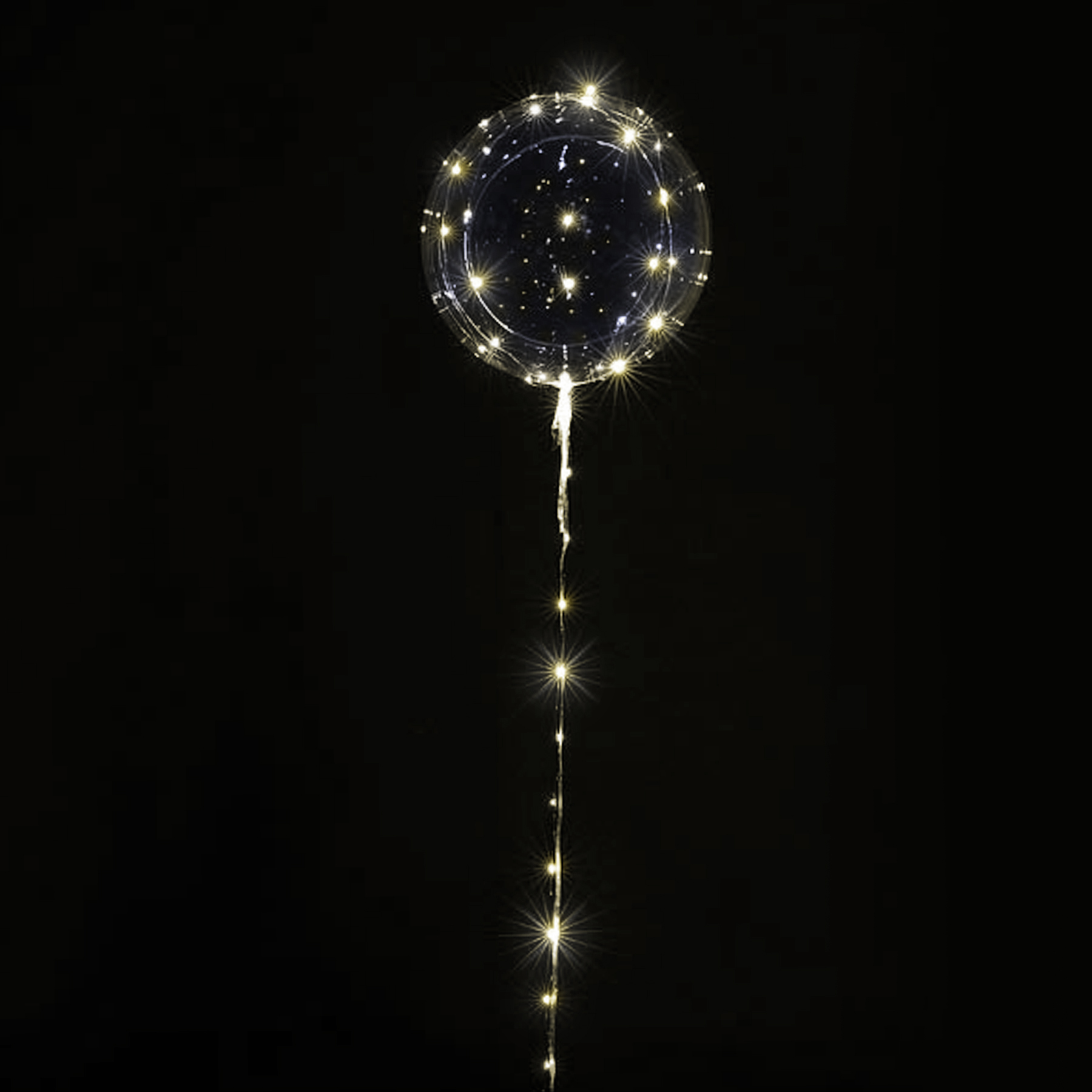 Luftballon mit Lichterkette - LED Ballon 3837 - 2