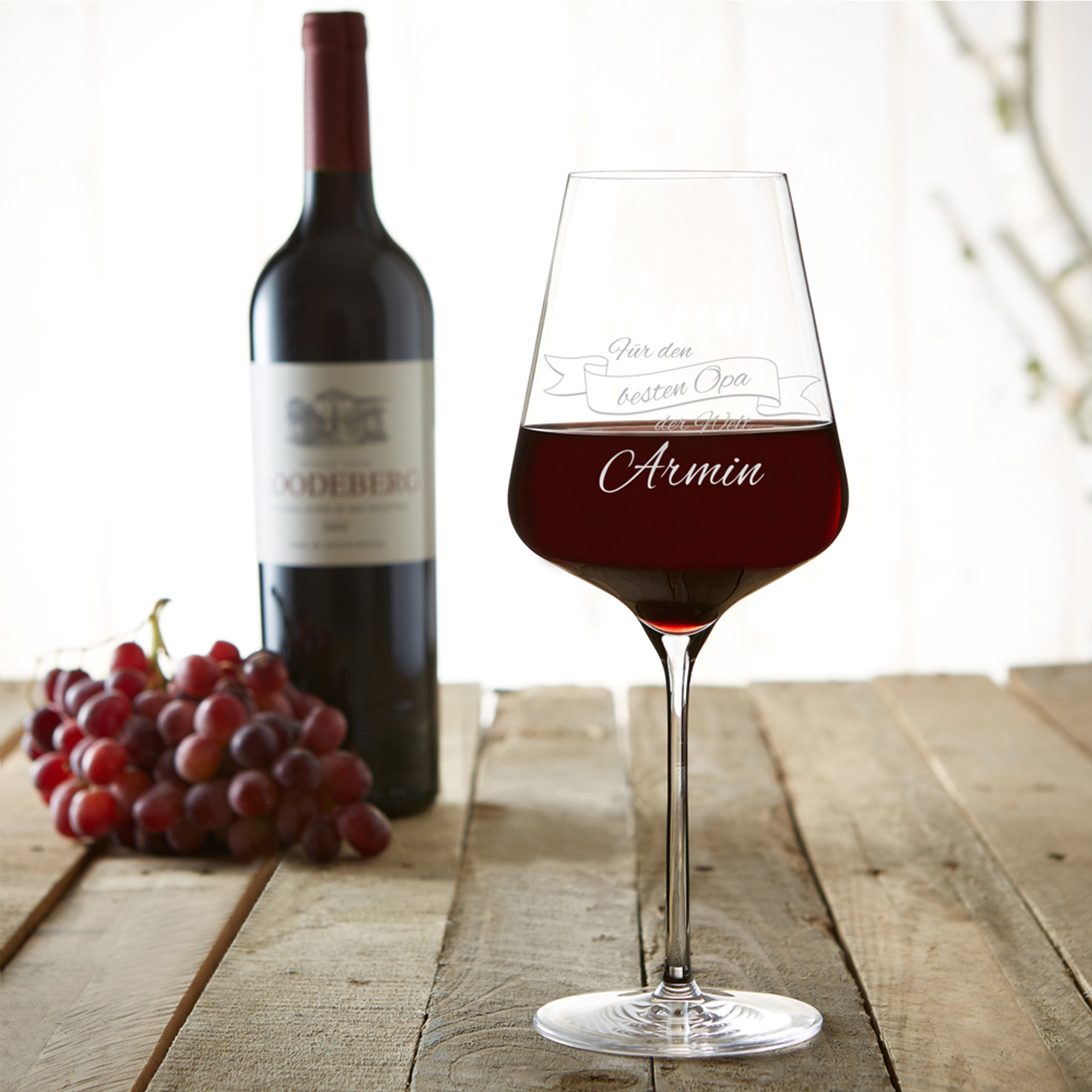Weinglas mit Gravur - Bester Opa 1362 - 4
