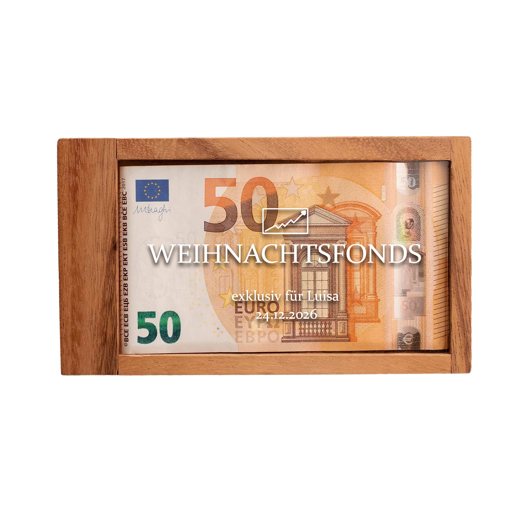 Magische Geldgeschenkbox - Weihnachtsfonds Magische Geldgeschenkbox - Weihnachtsfonds