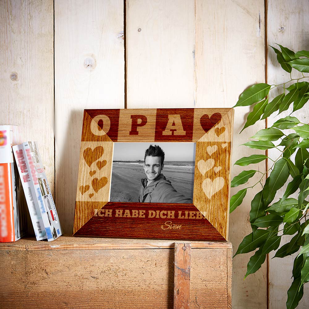 Personalisierter Bilderrahmen für Opa 2247