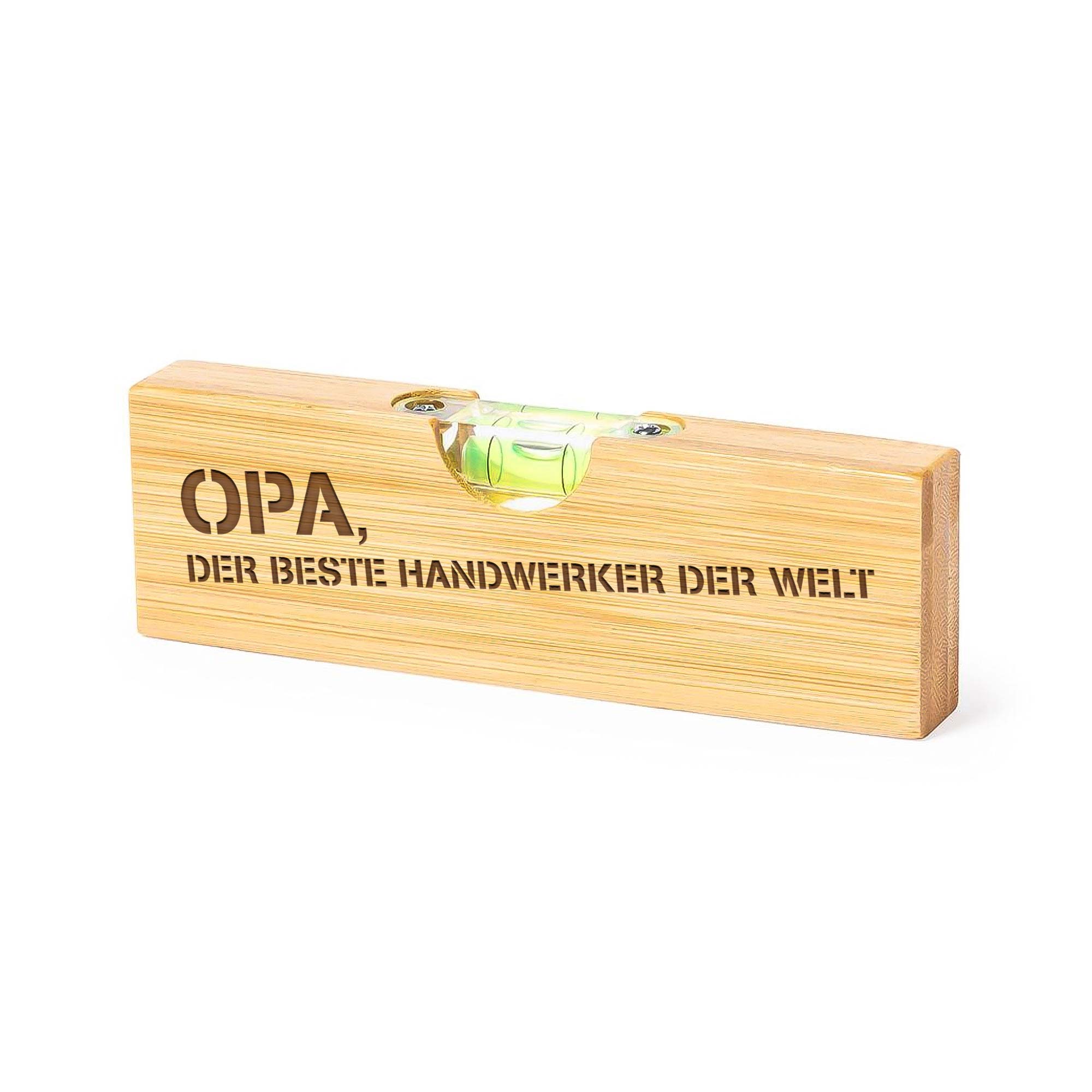 Wasserwaage mit Flaschenöffner - Bester Opa