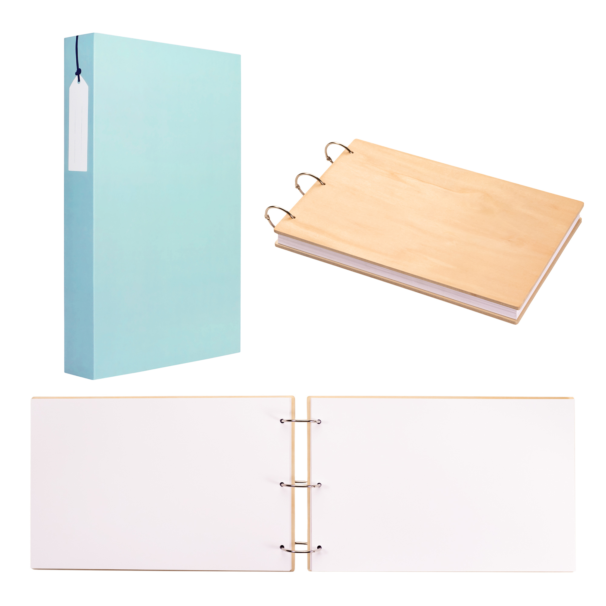 Gästebuch mit Holzcover - Fotobuch 0021-0004-EU-0000 - 4