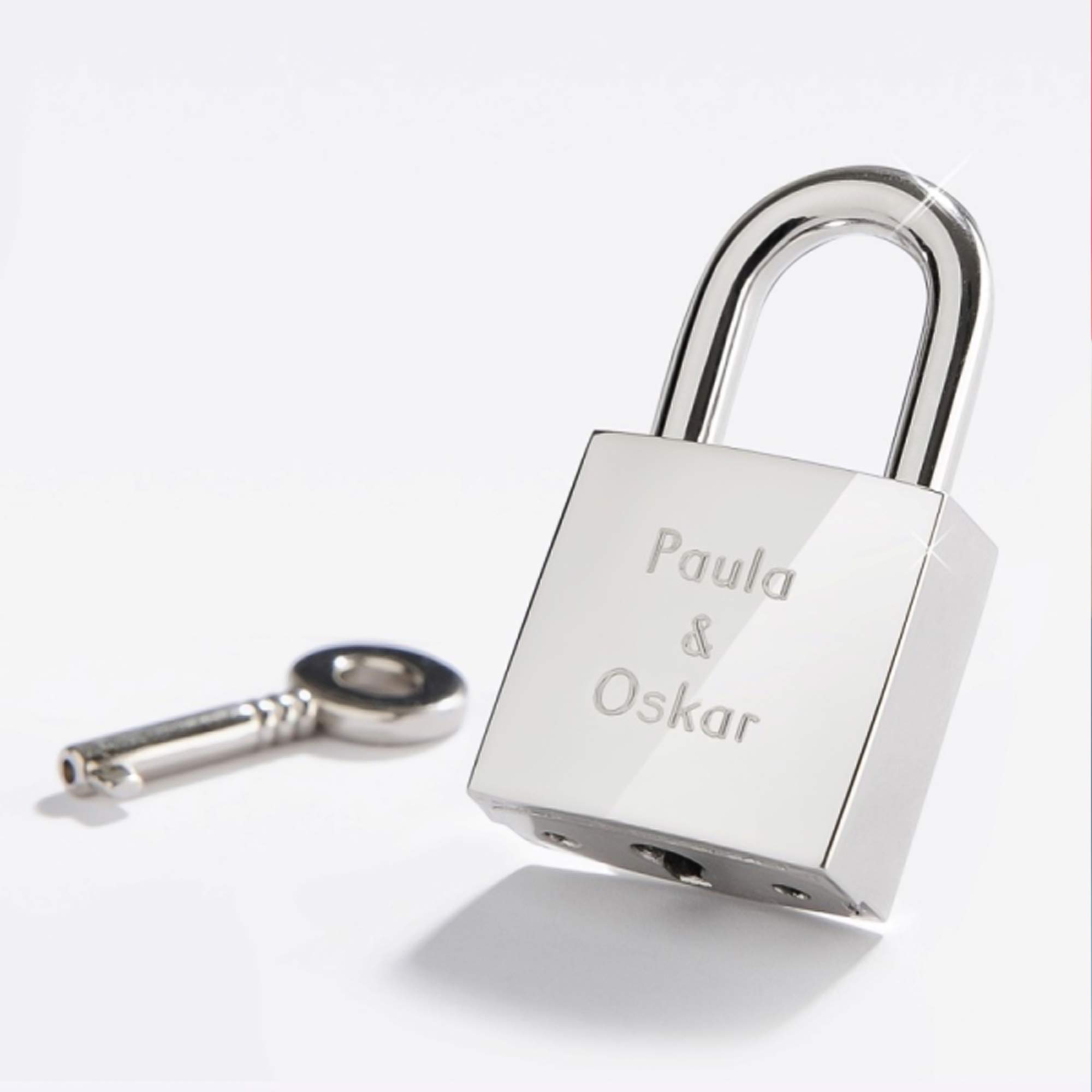 Gravur Liebesschloss