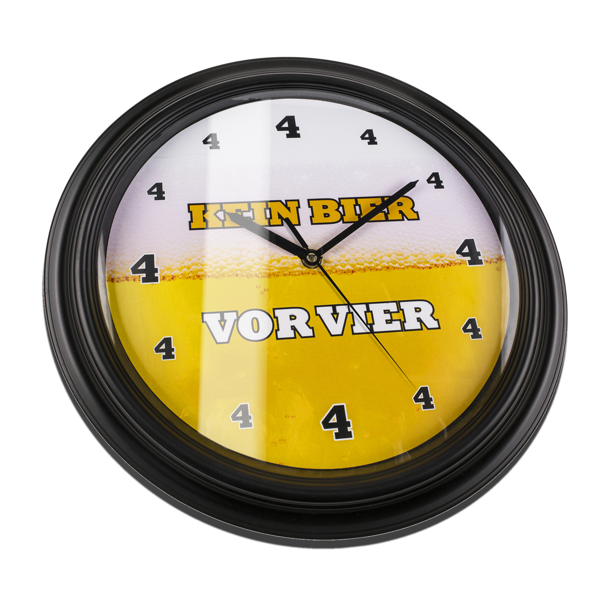 Kein Bier vor Vier - Wanduhr 1030 - 2