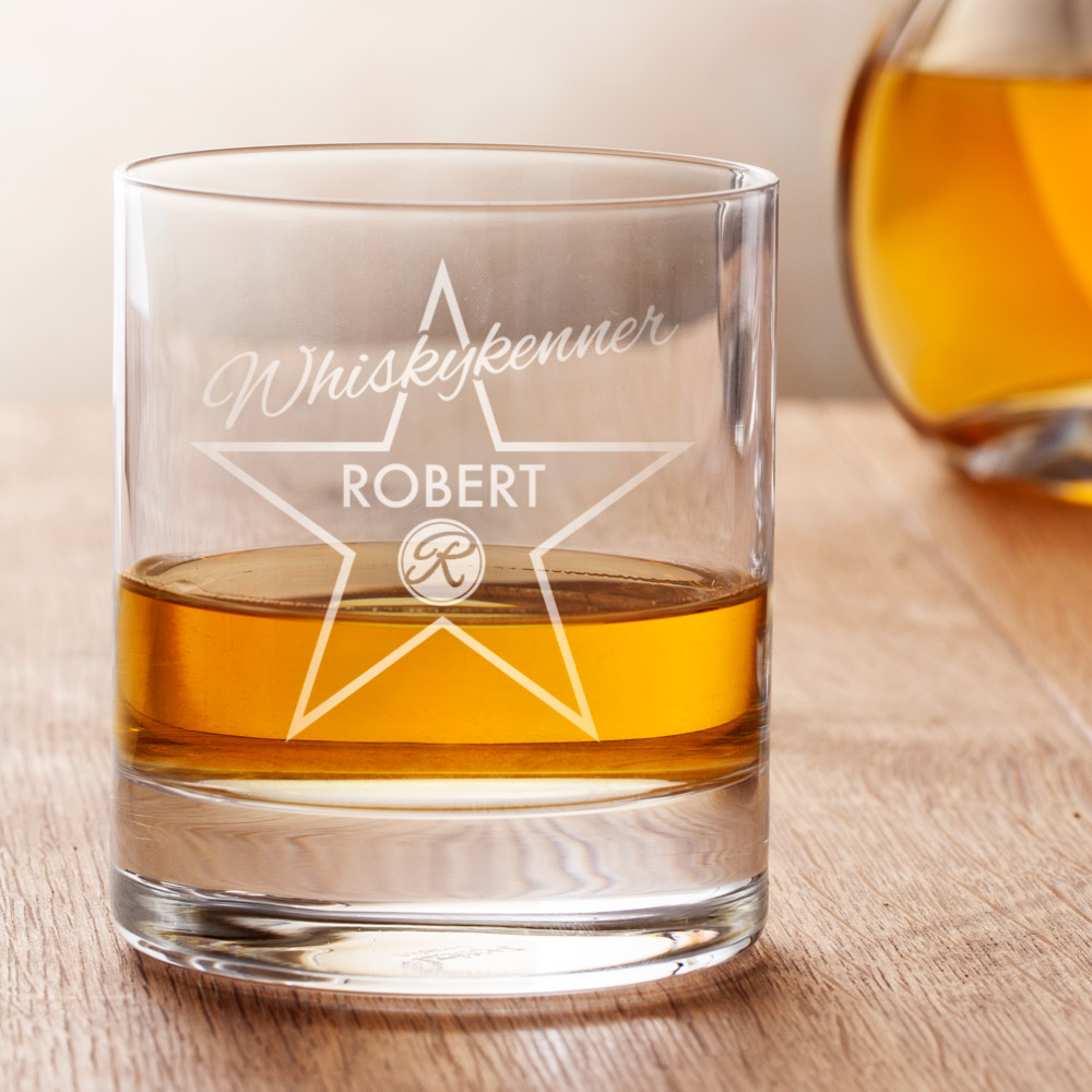 Personalisiertes Whiskyglas - Star of Fame 1968