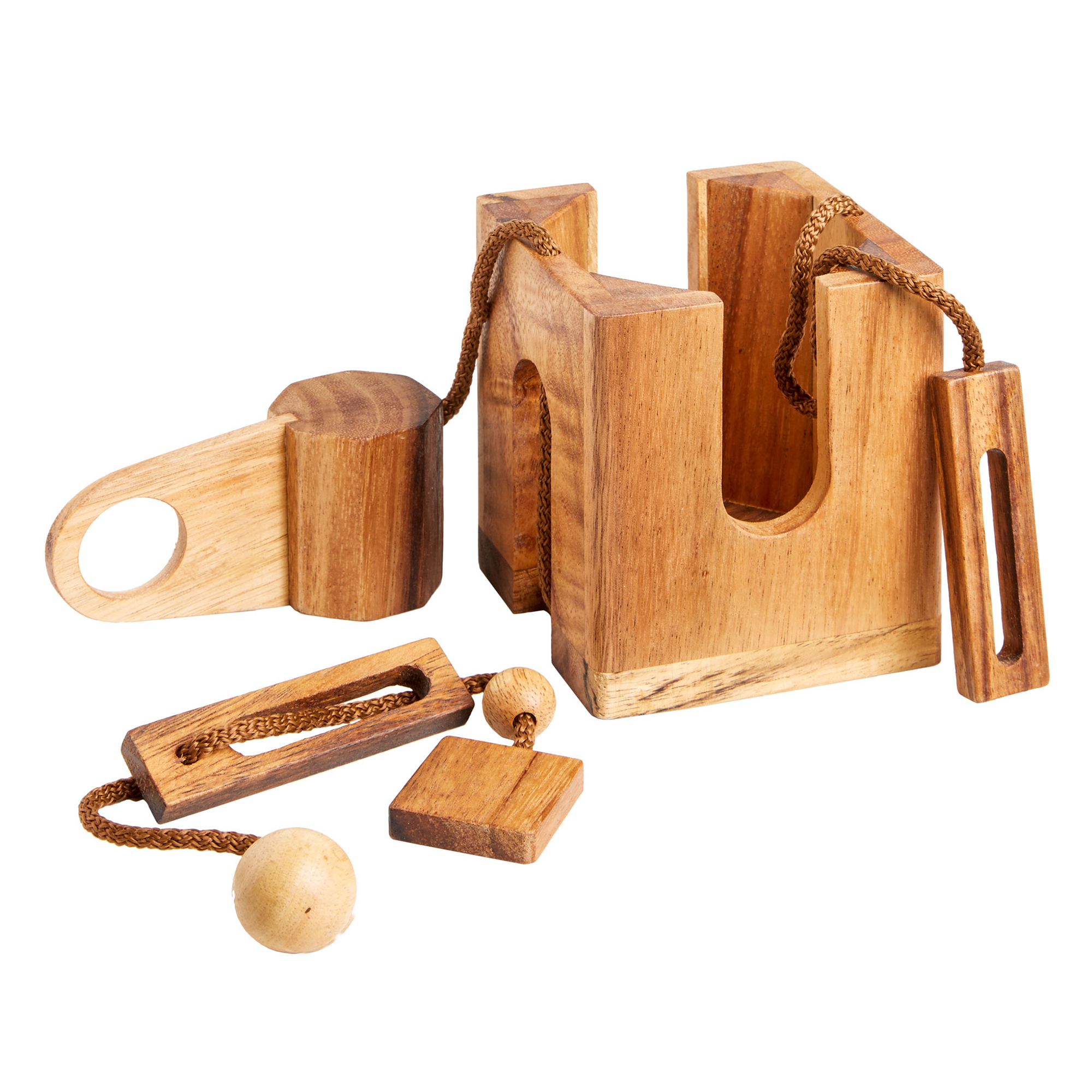 Edelholz Flaschenpuzzle