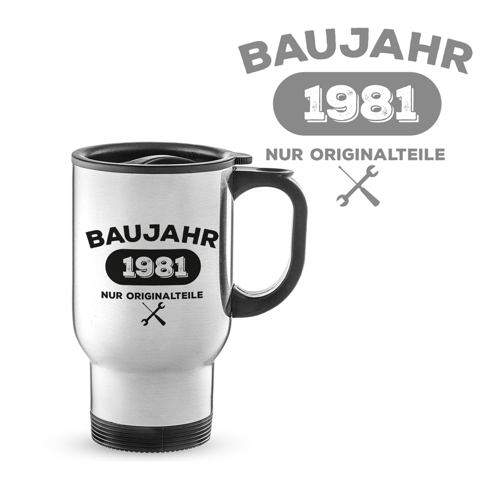 Thermobecher personalisiert - Baujahr 2810