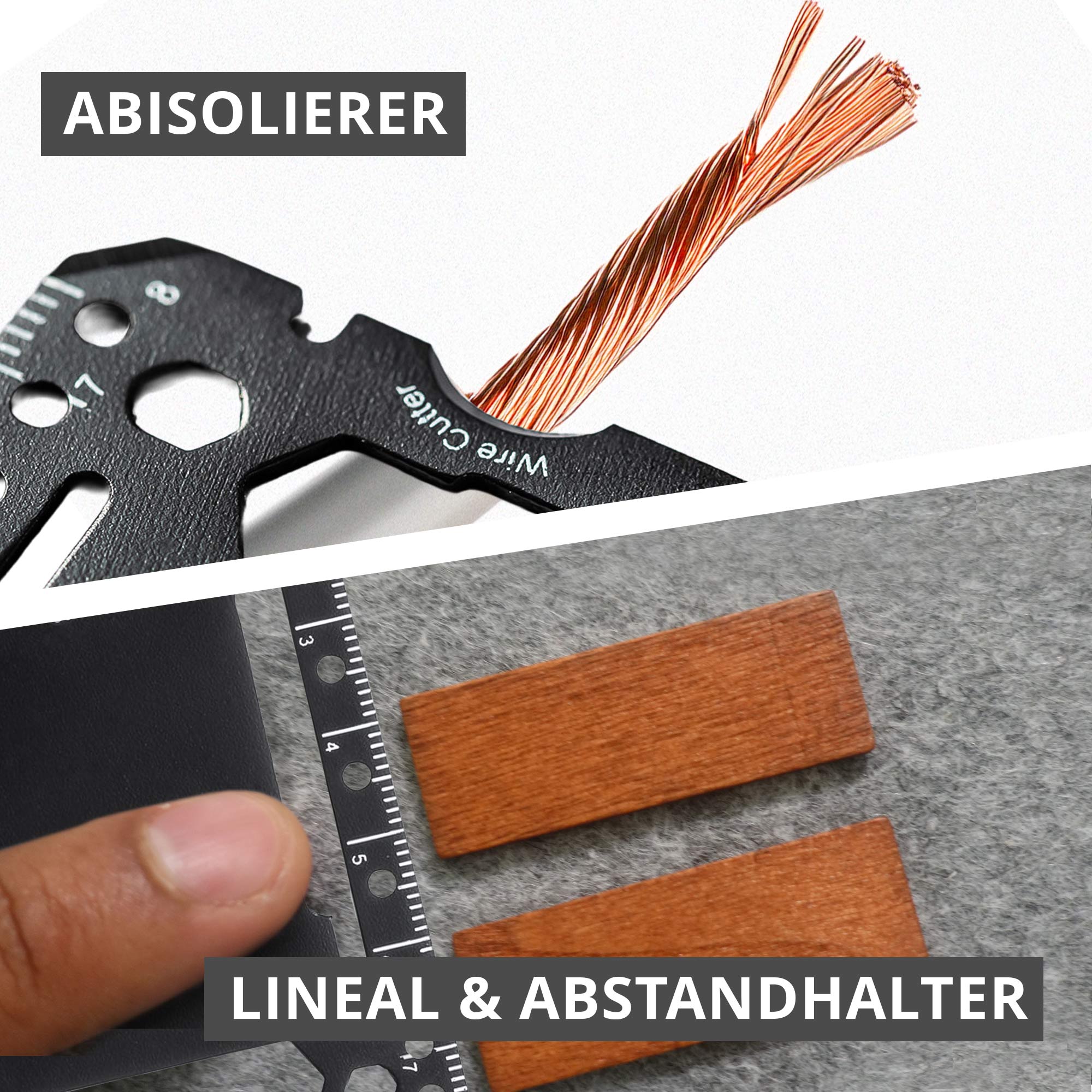 Geldbeutel Multifunktionswerkzeug 16in1