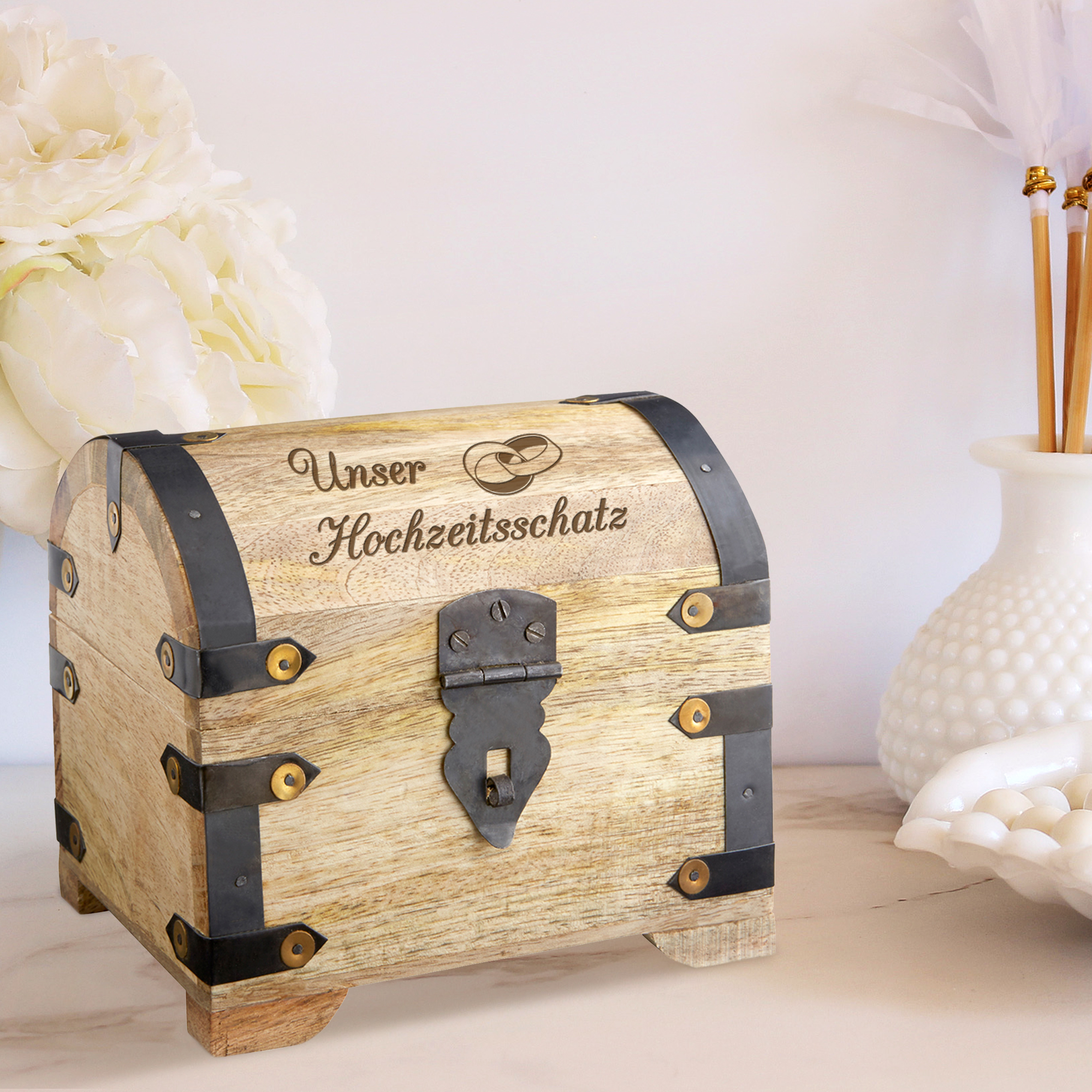 Geld Schatztruhe - Hochzeitsschatz 4157 - 7
