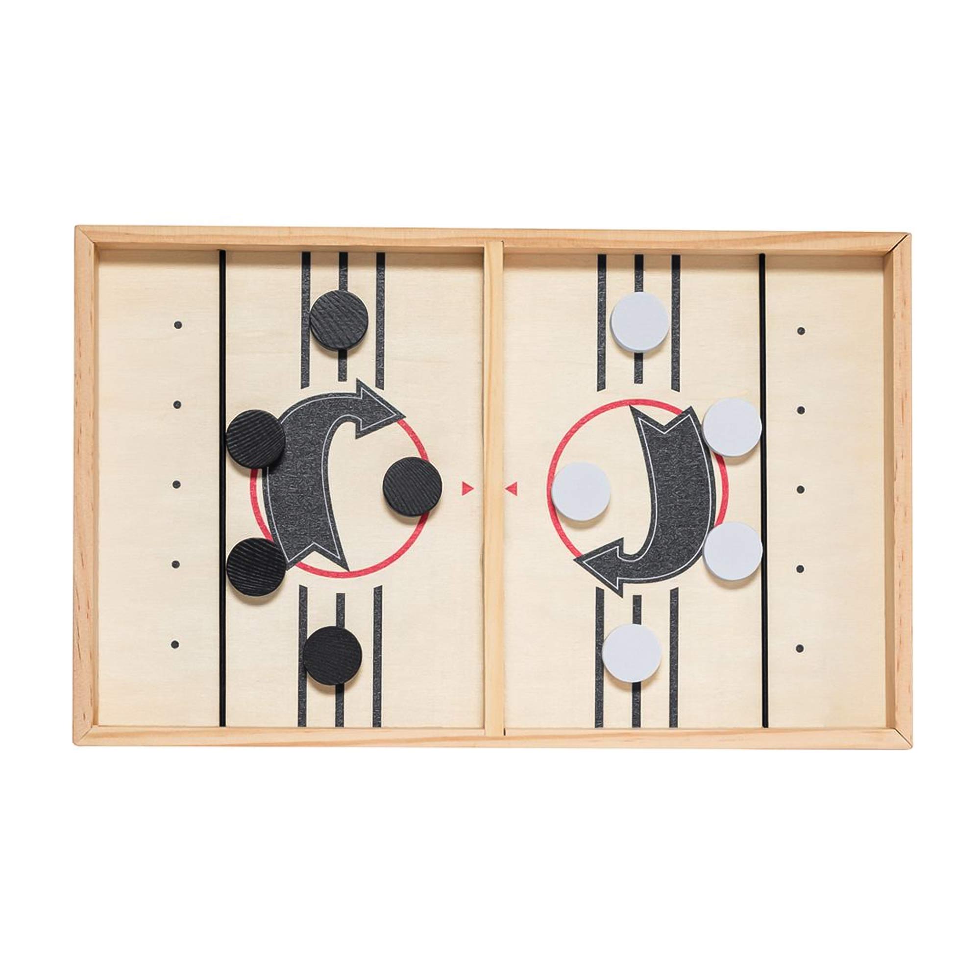 Sling Puck Tischspiel aus Holz