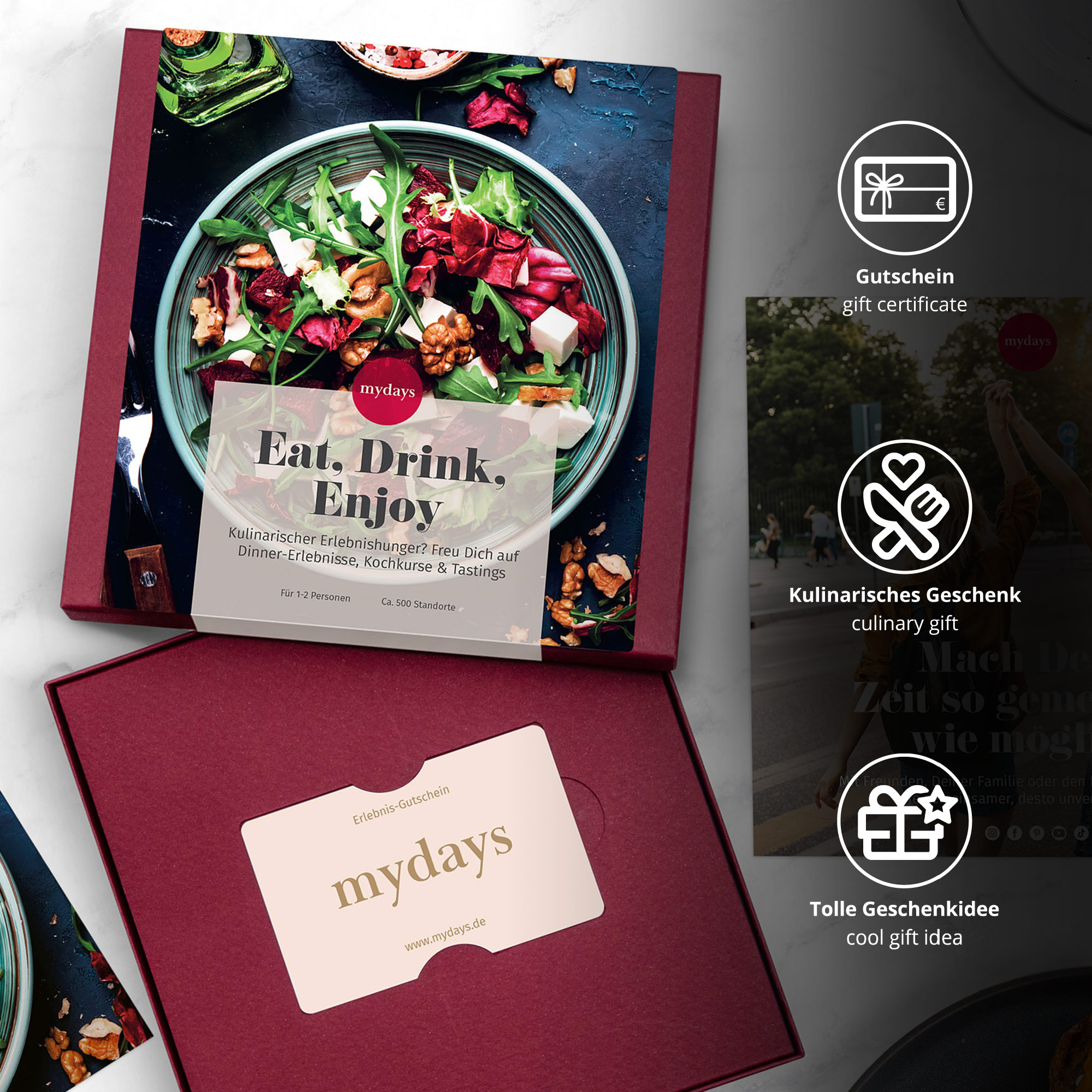 Geschenkbox Eat, Drink & Enjoy
