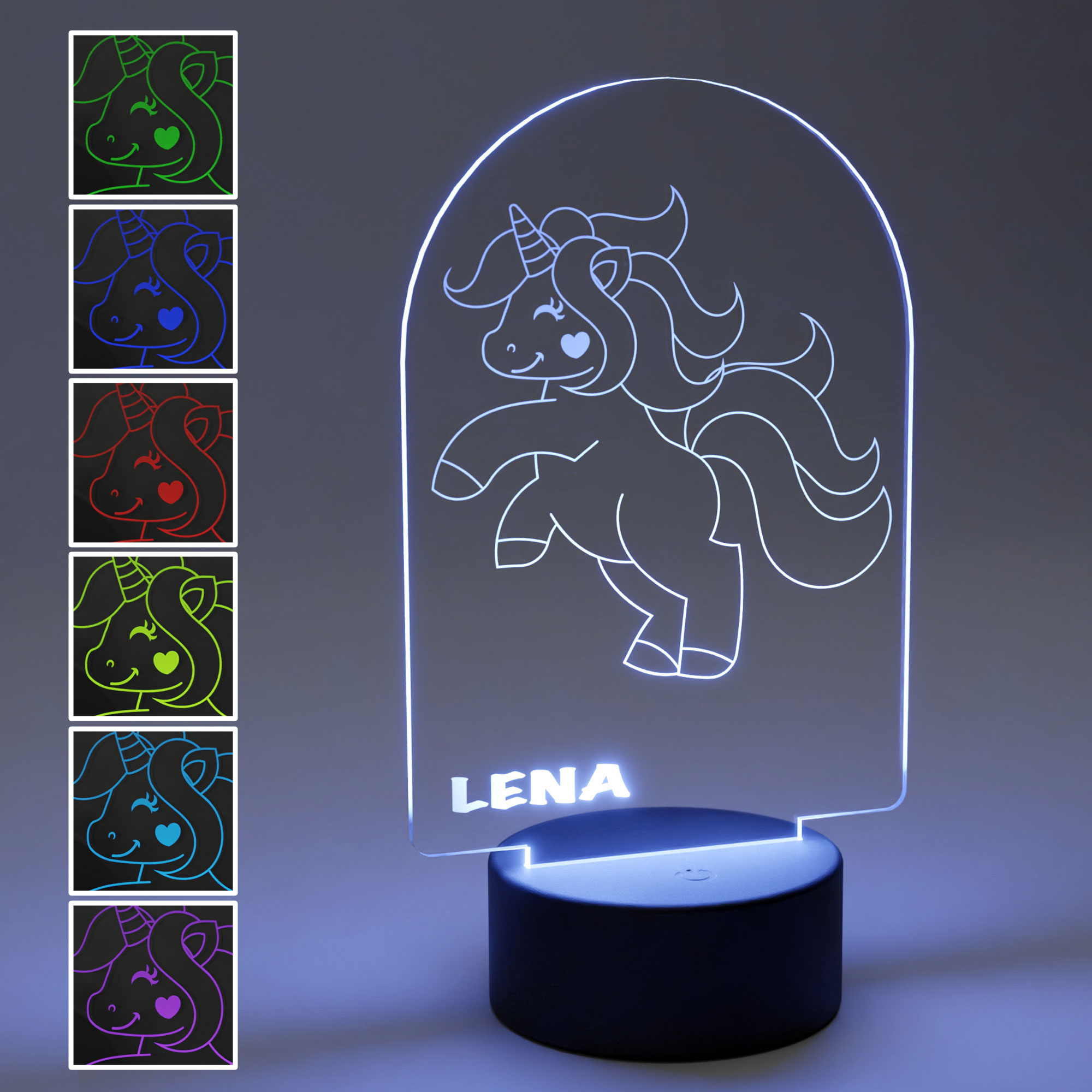 Plexiglas-LED Einhorn