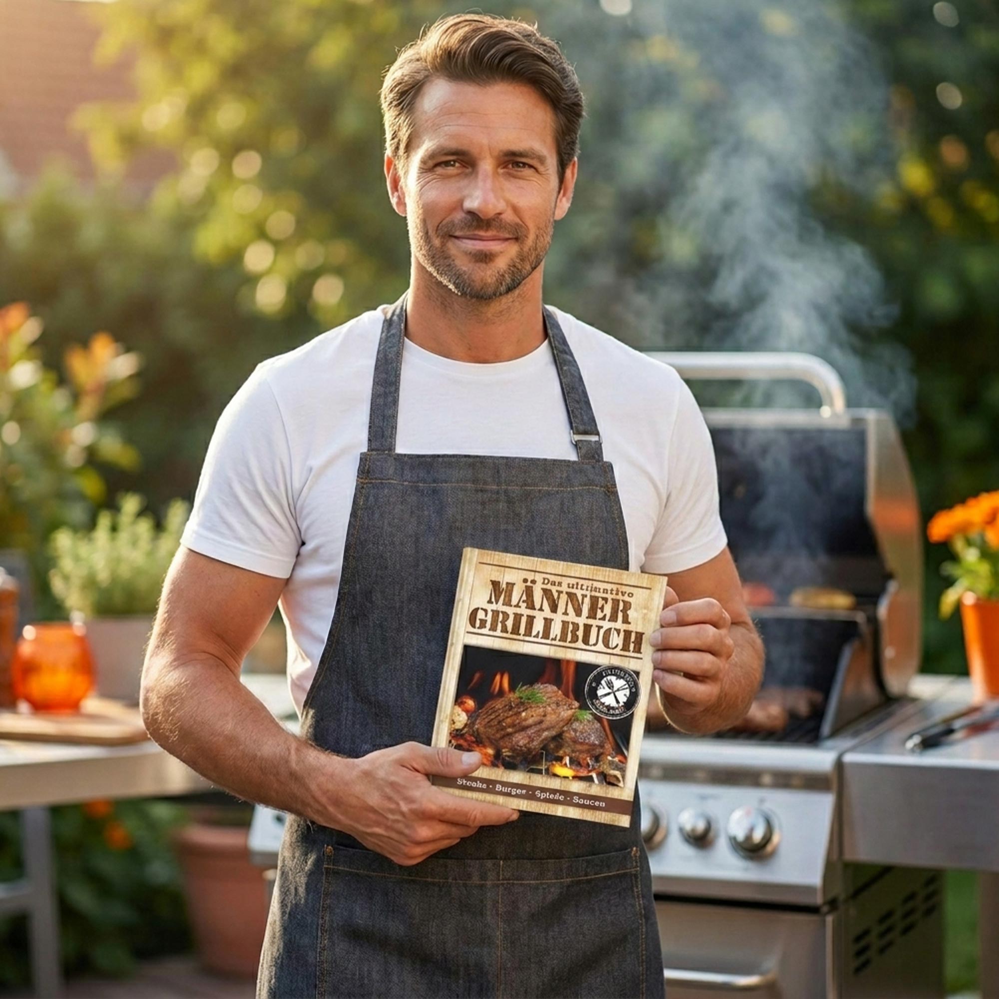 Männer Grillbuch - Grillgeschenk Männer Grillbuch - Grillgeschenk
