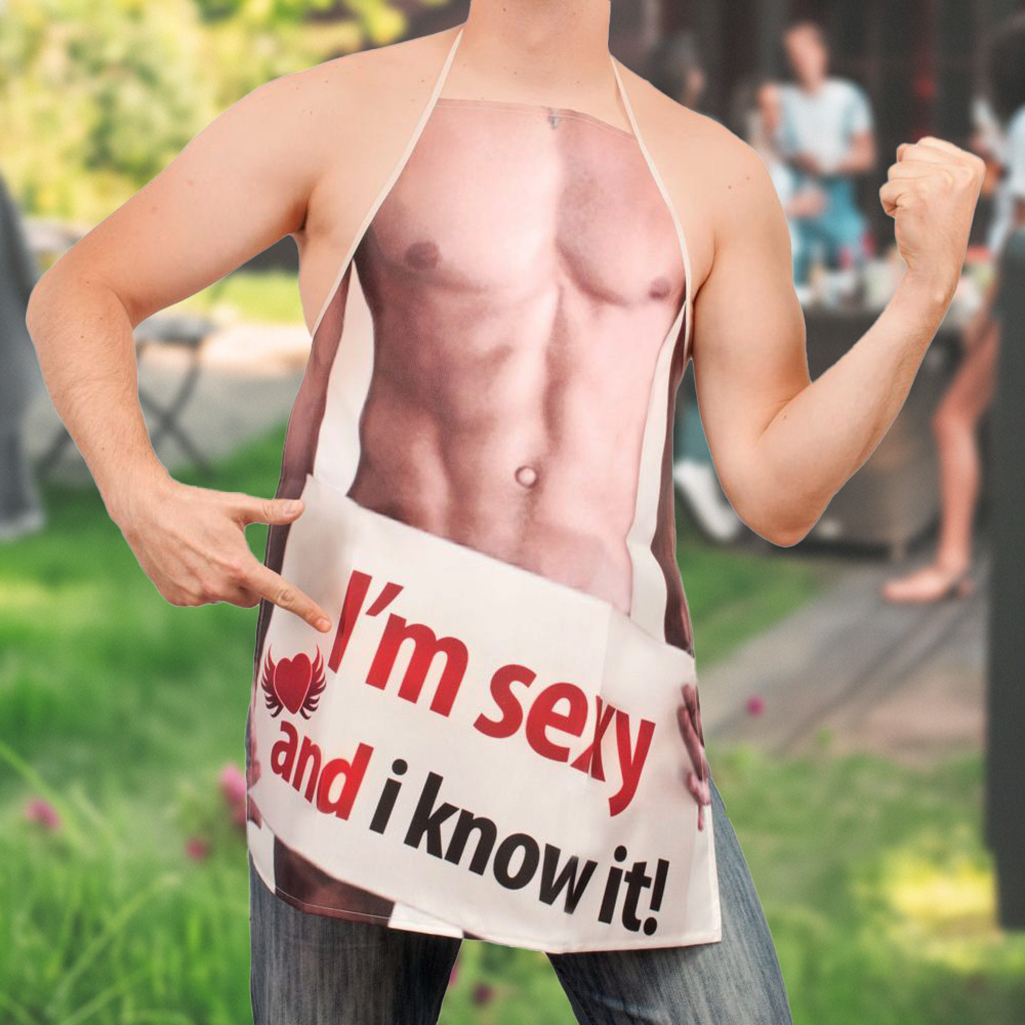 Sexy Schürze für Männer
