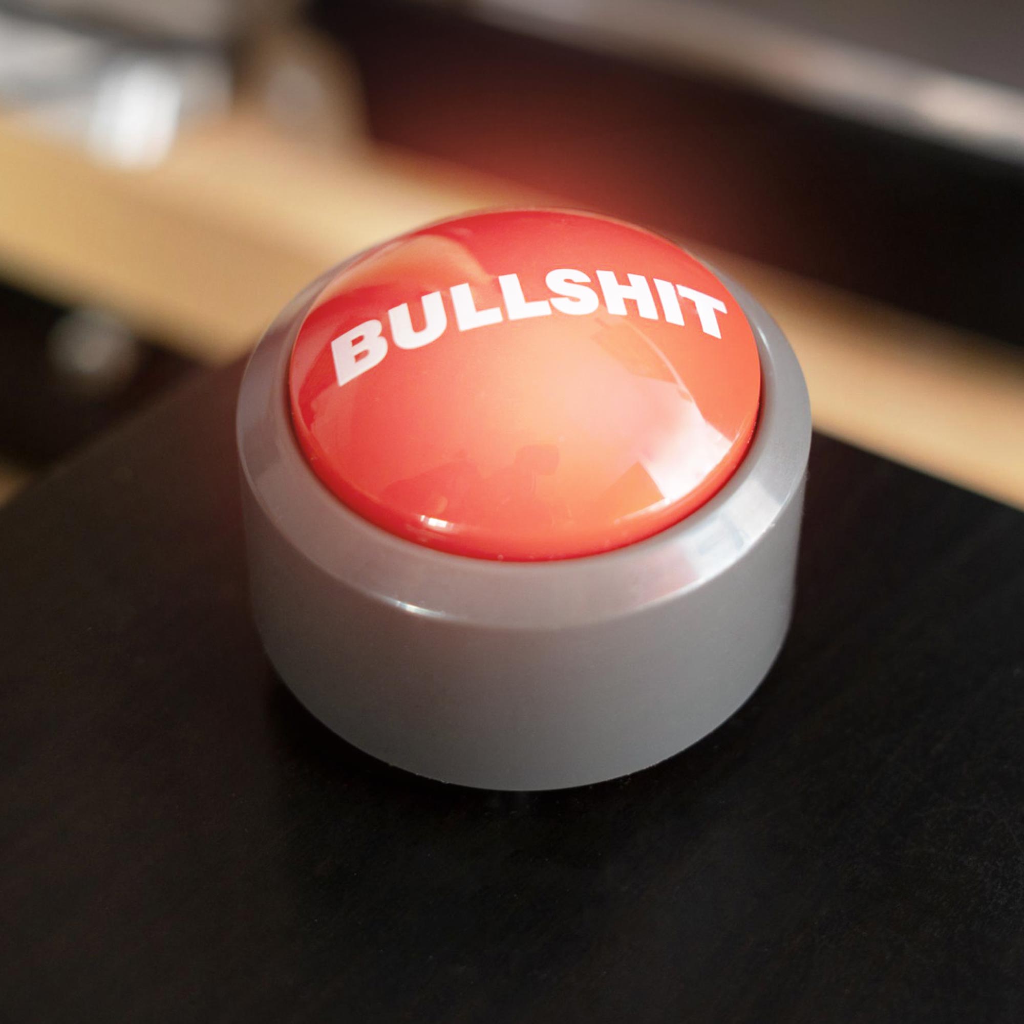 Buzzer mit Sound - Bullshit Button