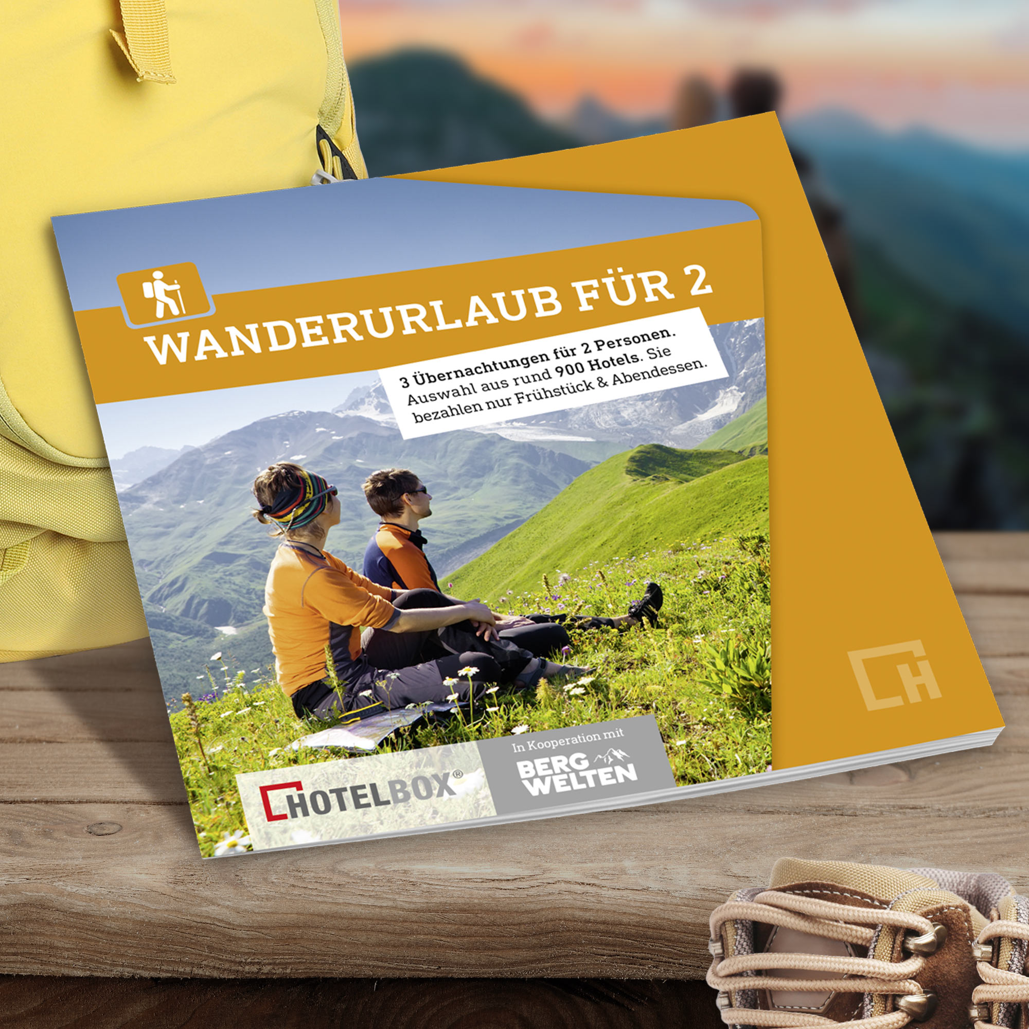 Wanderurlaub für 2 - Kurzurlaub Hotelgutschein Wanderurlaub für 2 - Kurzurlaub Hotelgutschein