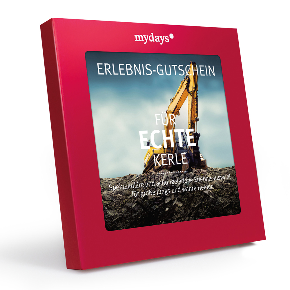 Erlebnisgeschenk - für echte Kerle