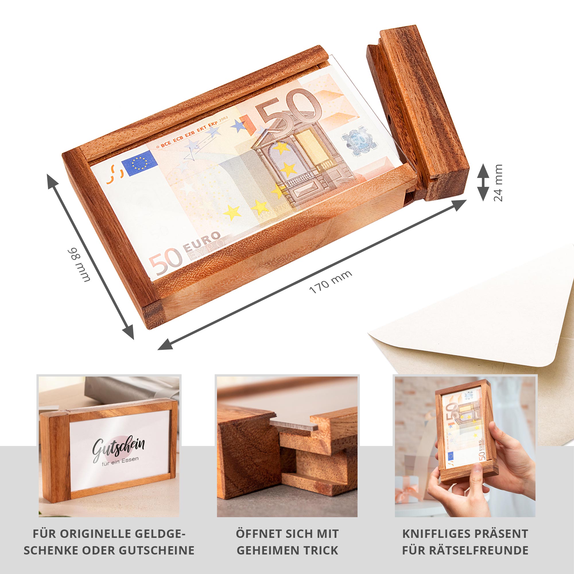 Magische Geldgeschenkbox