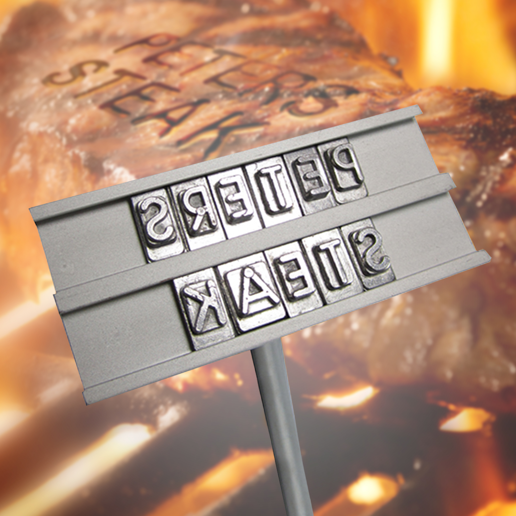 Grillbrandeisen Set mit Gravur