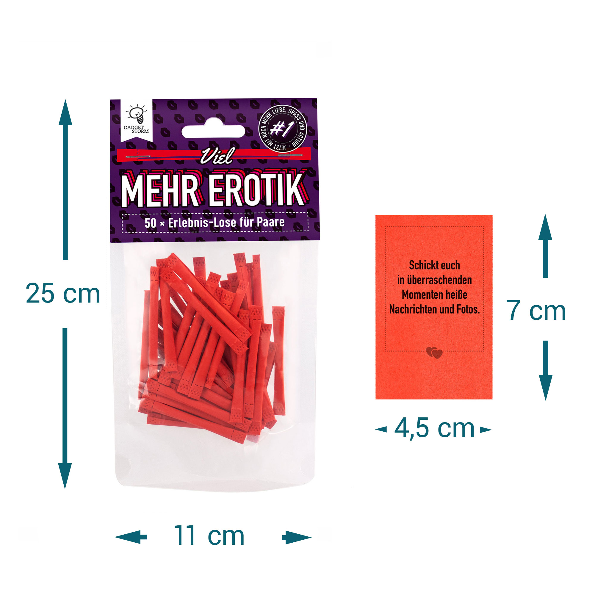 Mehr Erotik - 50 Lose für Paare 4093 - 9