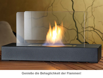 Design Tischkamin für Bioethanol