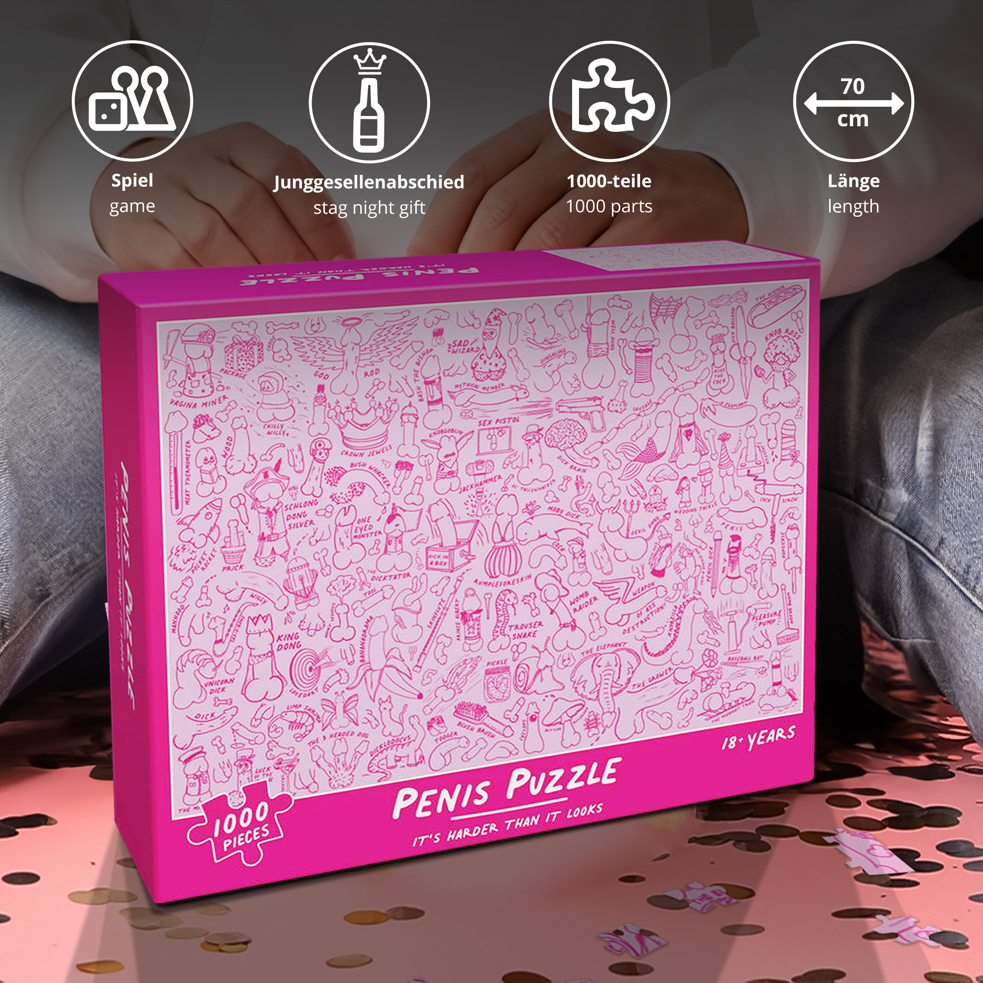 Penis Puzzle - 1000 Teile Penis Puzzle - 1000 Teile