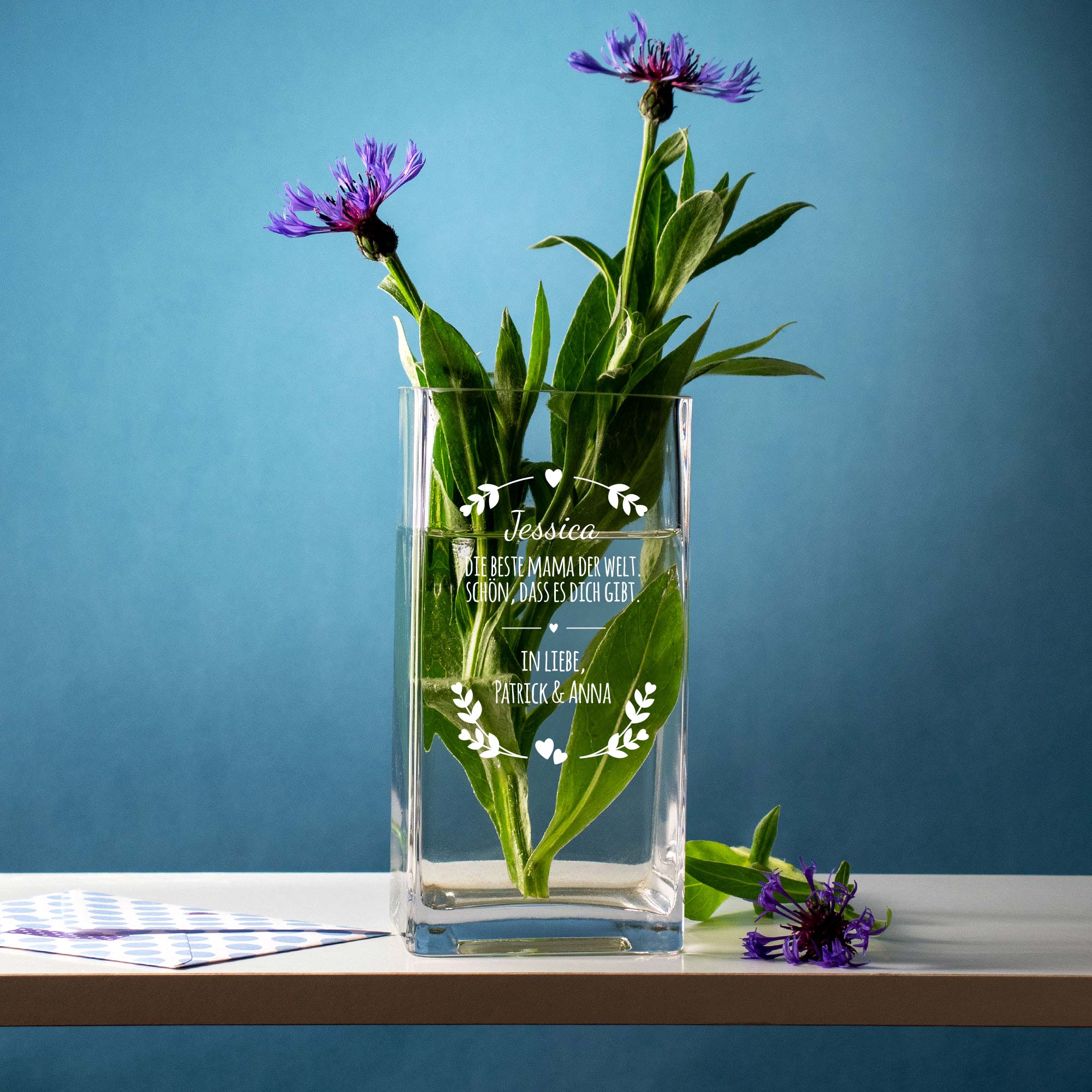 Vase für Mama - personalisiert 2997 - 6