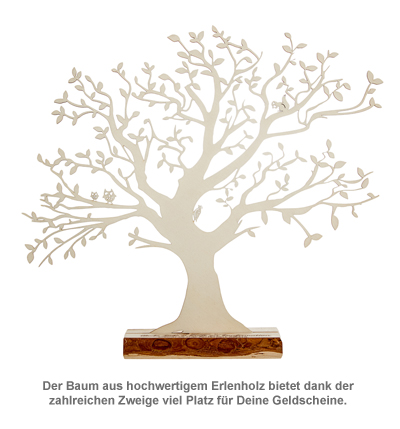 Baum mit Sockel graviert - Konfirmation (groß)