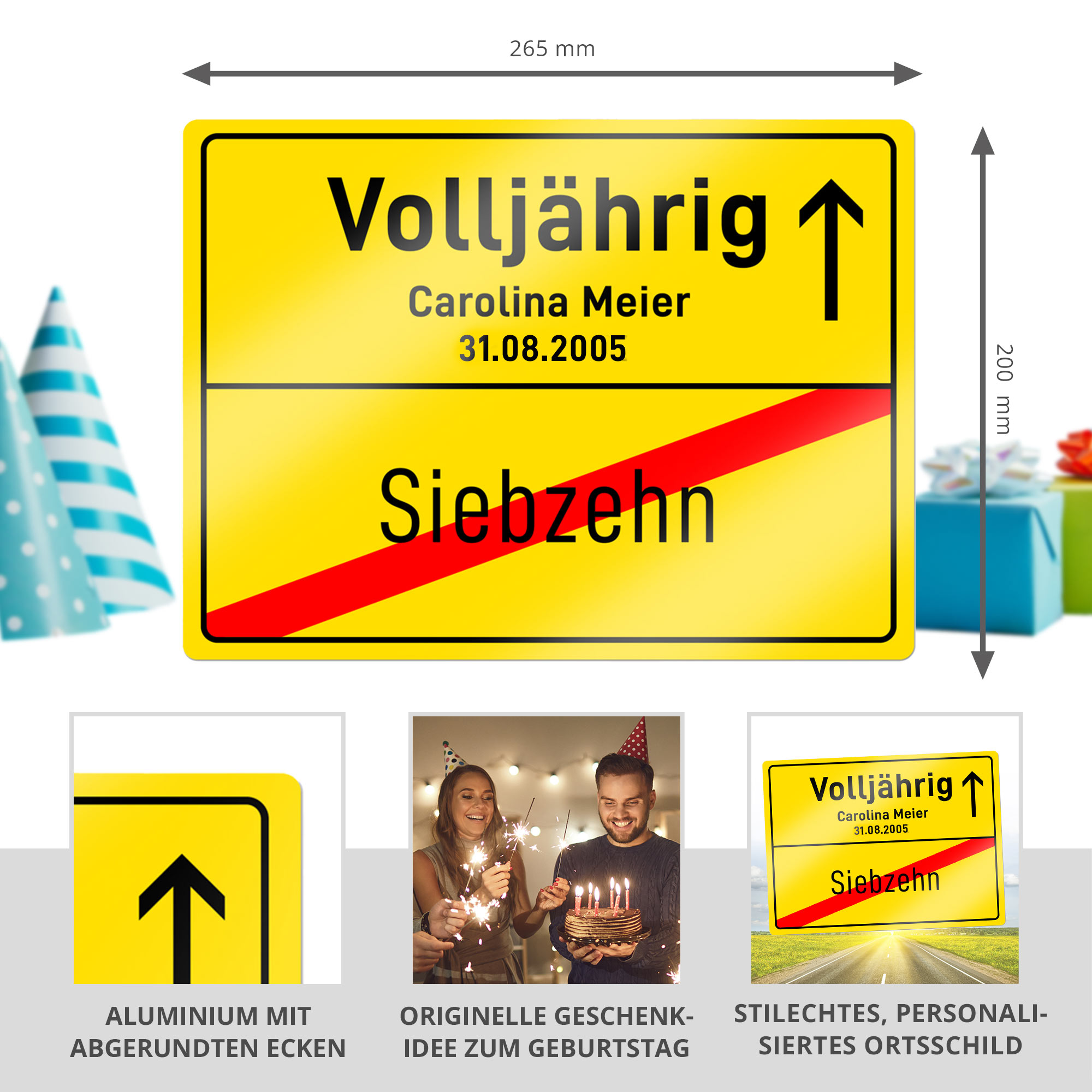 Originelle Geschenke zum 18. Geburtstag, Geschenkideen zur Volljährigkeit