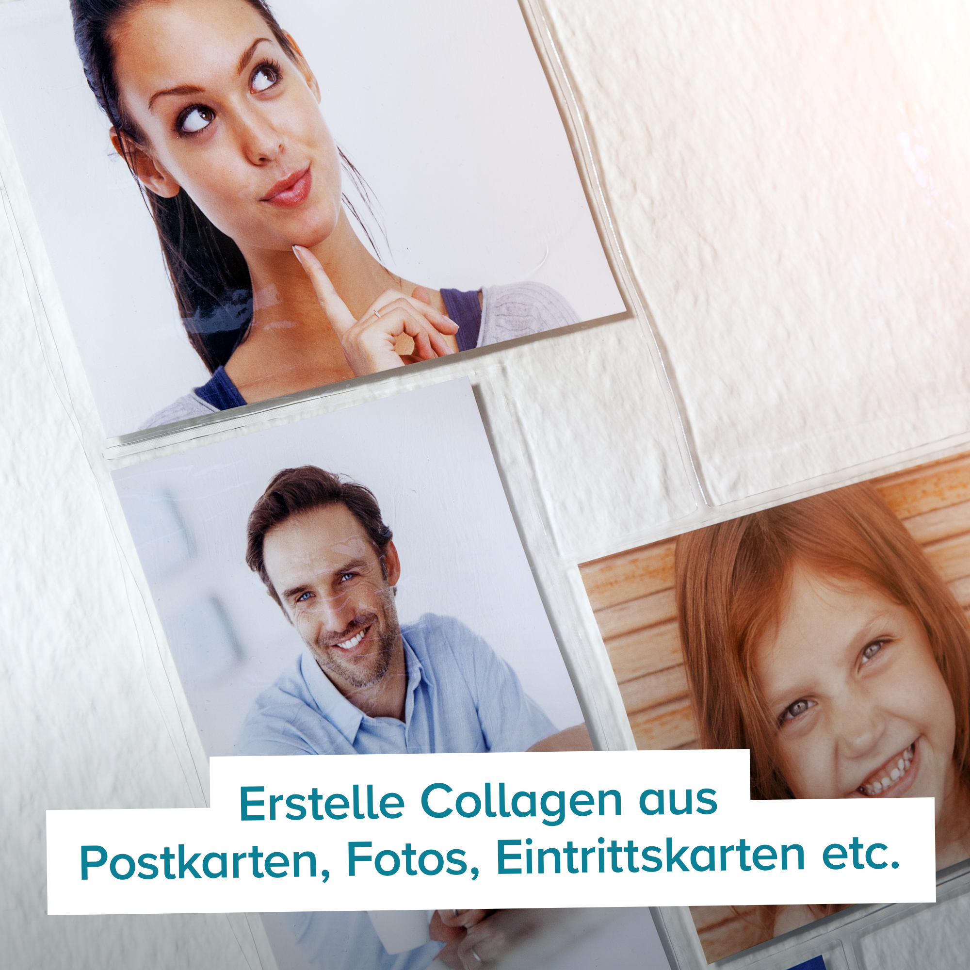 Fotovorhang - Collage für Fotos und Postkarten 1546 - 3