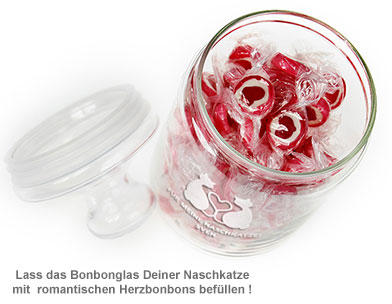 Bonbonglas mit Gravur - Naschkatze 2046 - 1