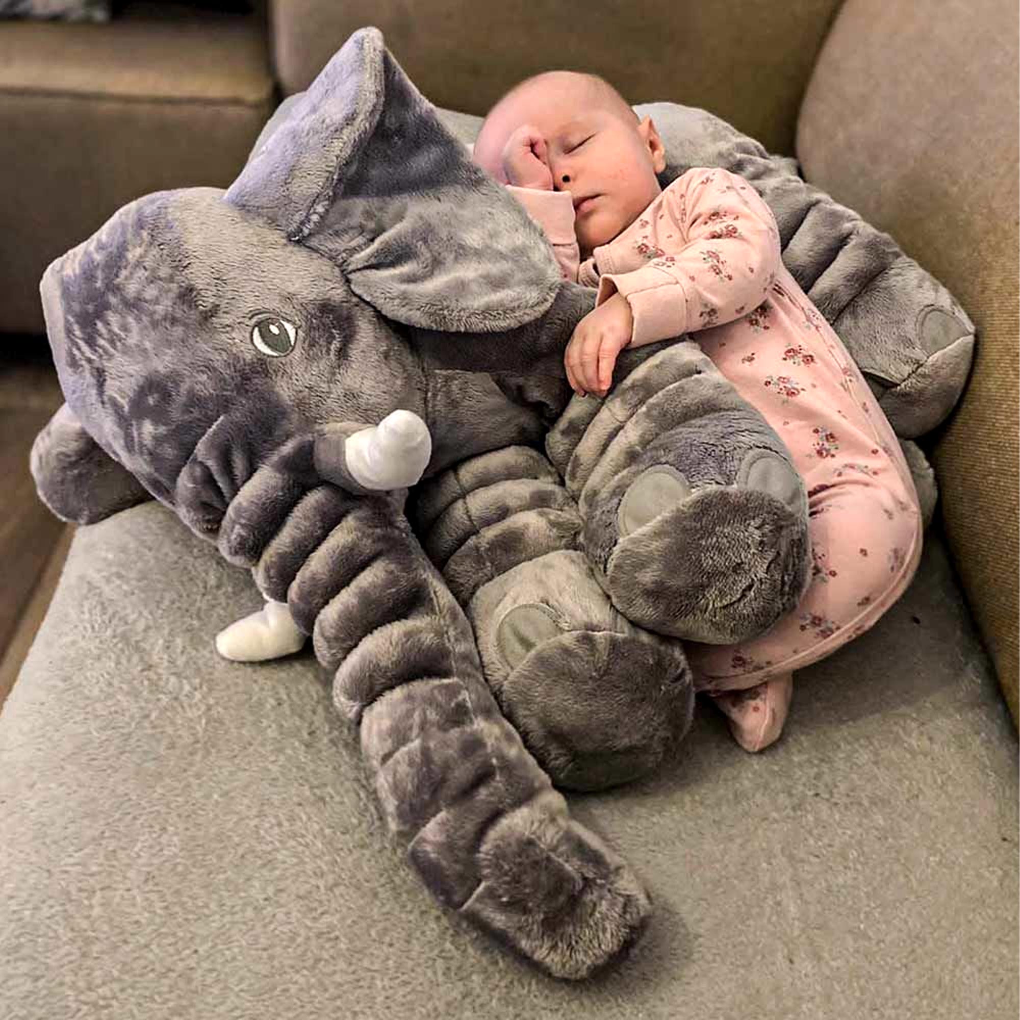 Baby Kuschelkissen - Elefant