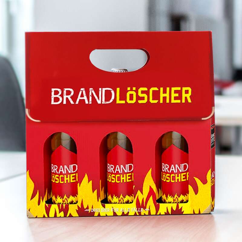 Bier Handtasche für Männer - Brandlöscher