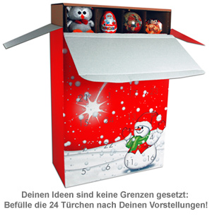 Adventskalender zum Befüllen - XXL Version 2284 - 1