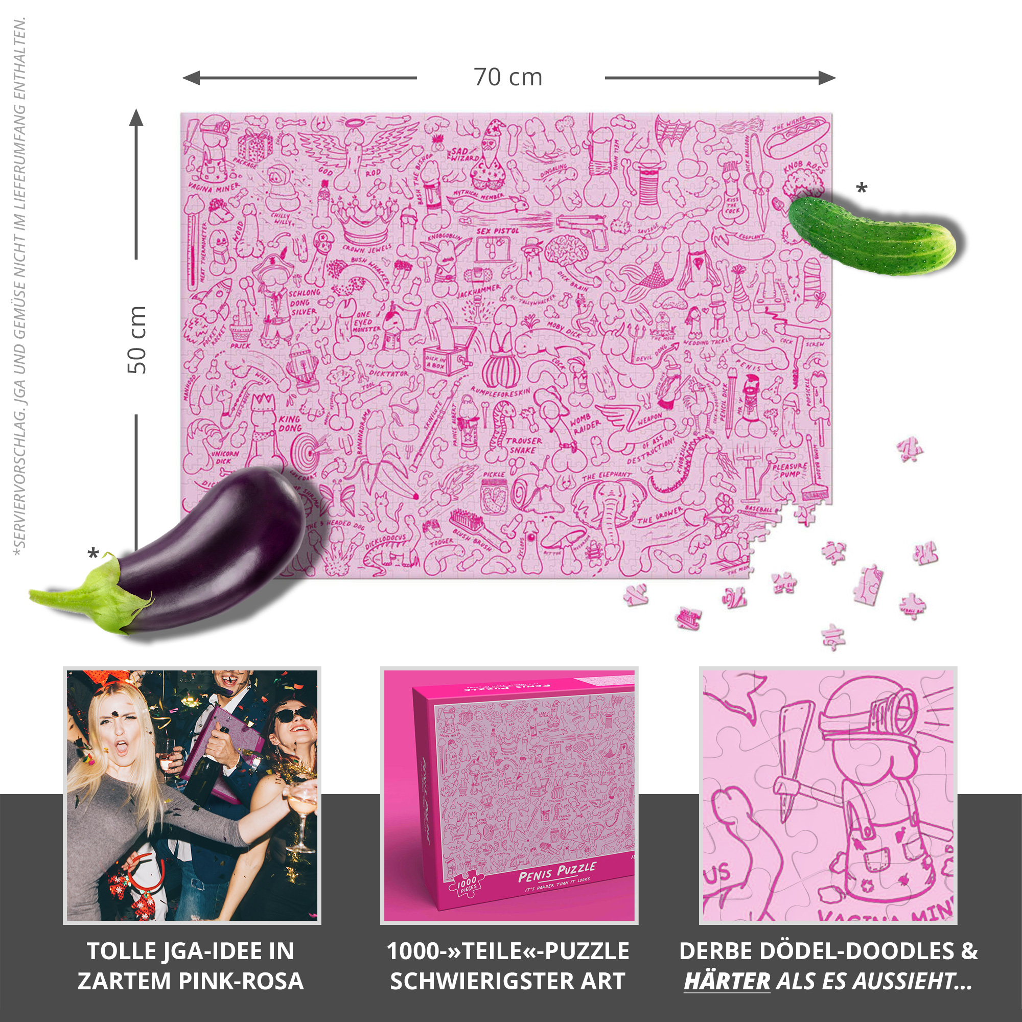 Penis Puzzle - 1000 Teile Penis Puzzle - 1000 Teile