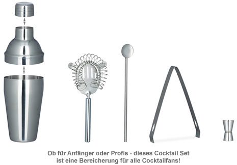 Cocktail Set 5-teilig - Barkeeper Edition 3303 - 1