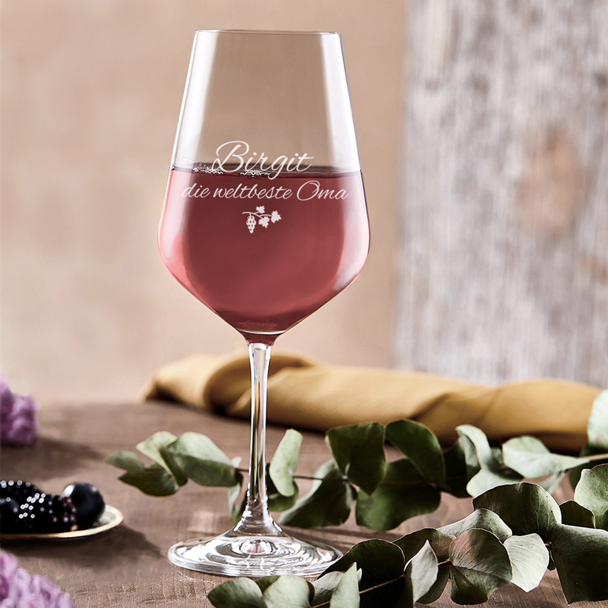 Weinglas mit Gravur - Beste Oma 1361