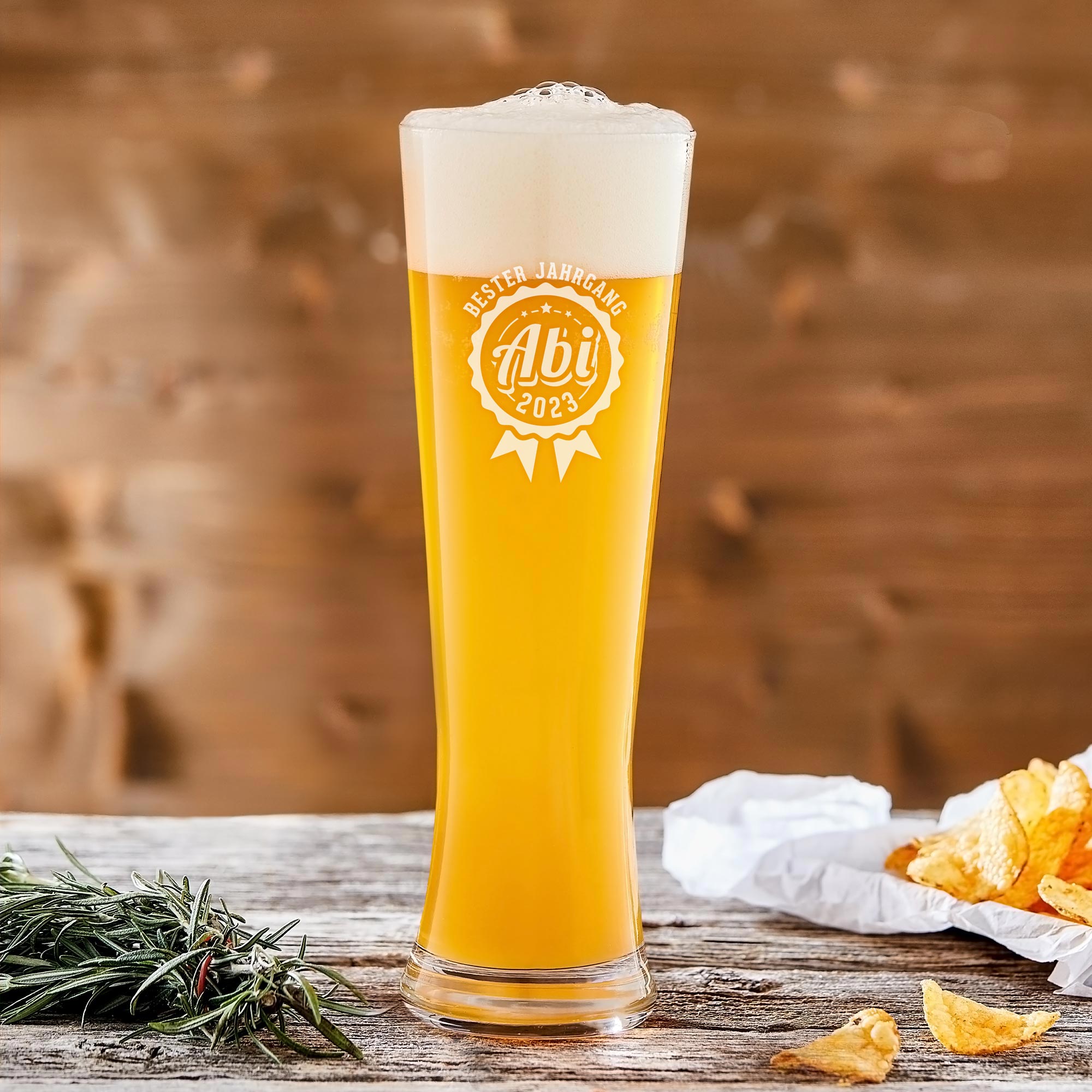 Weizenbierglas - Abitur - Bester Jahrgang - Standard