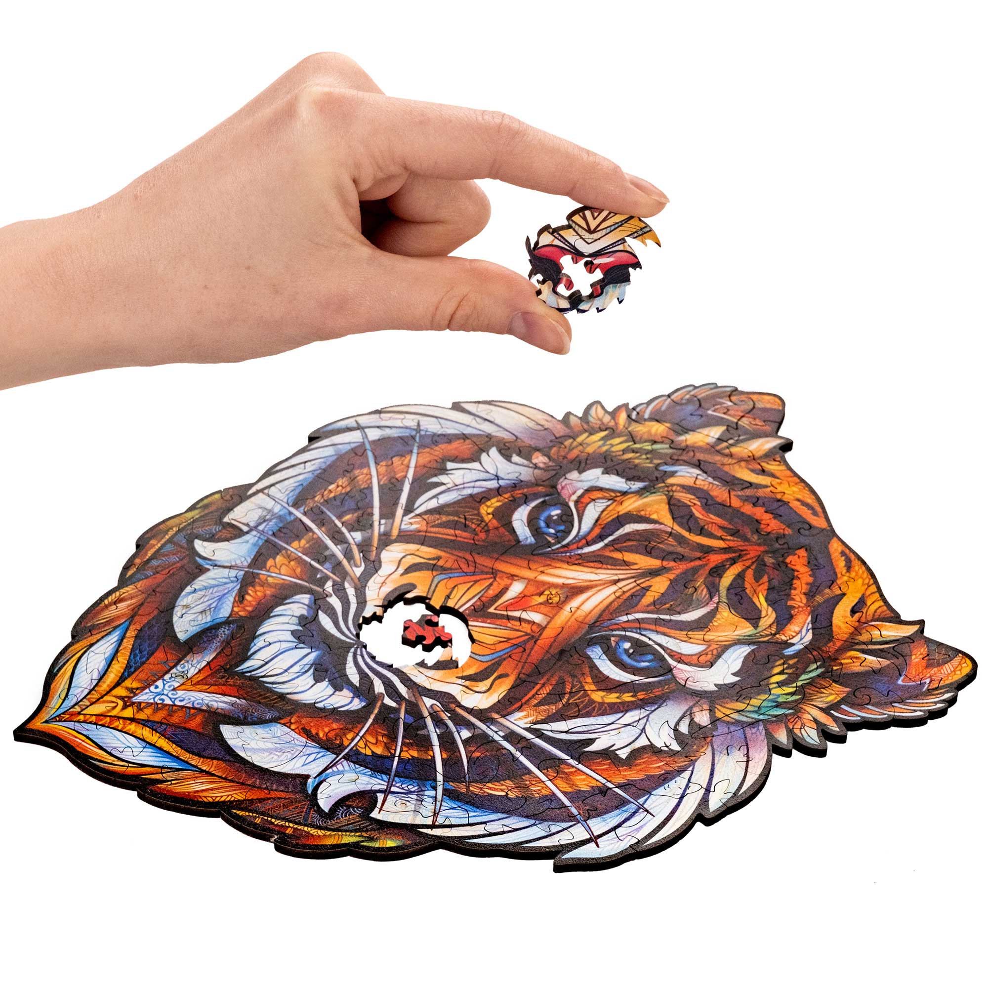 Holzpuzzle - Tiger