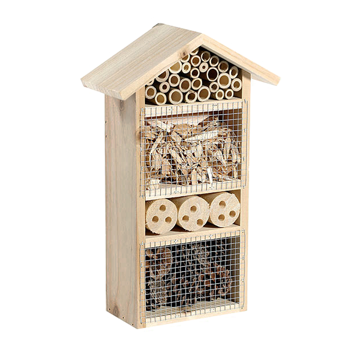 Insektenhotel mit Vogelschutz 2251 - 4