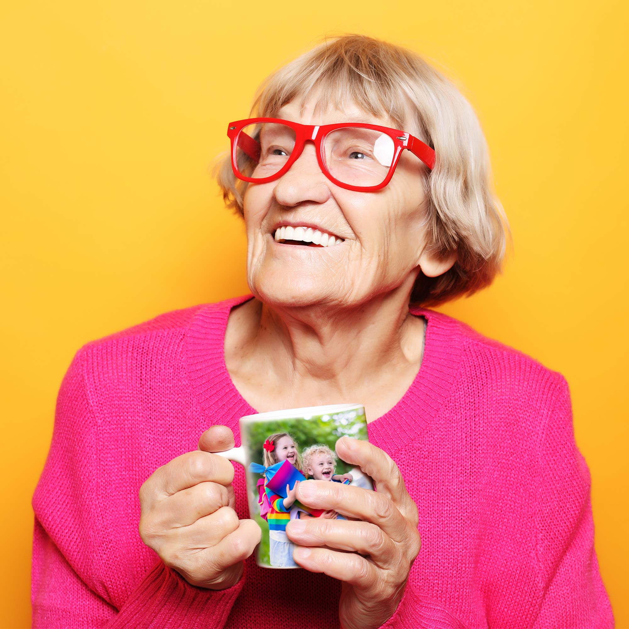 Fototasse Oma - personalisiert