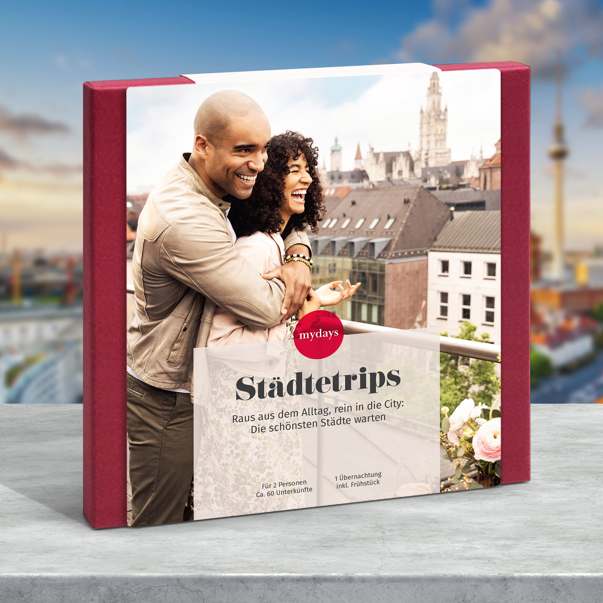 Geschenkbox Städtetrips