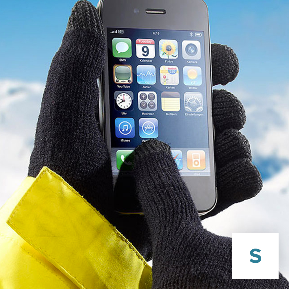 Handschuhe für Touchpad Bedienung - Größe S 3606