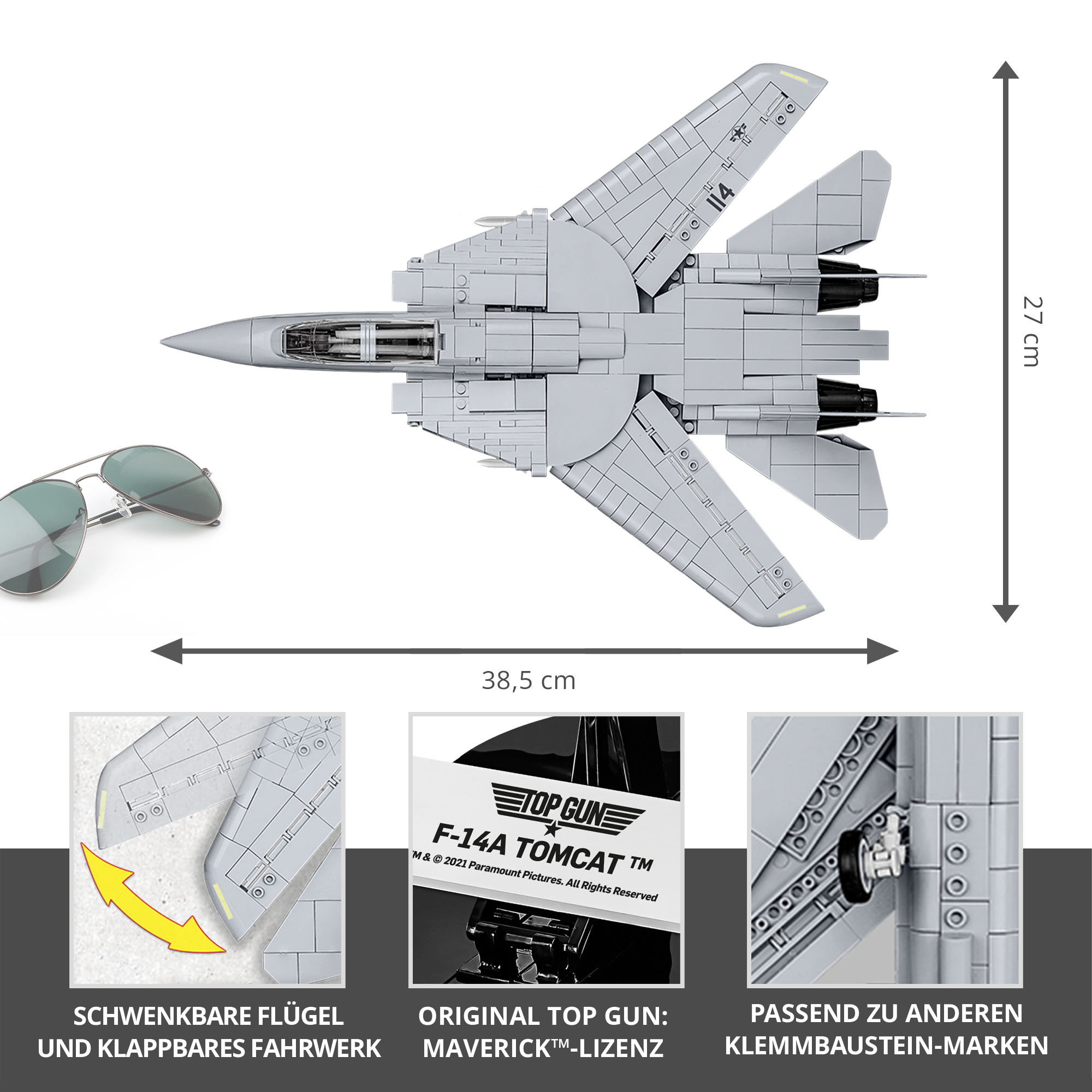 F-14A Tomcat - Cobi Klemmbausteine