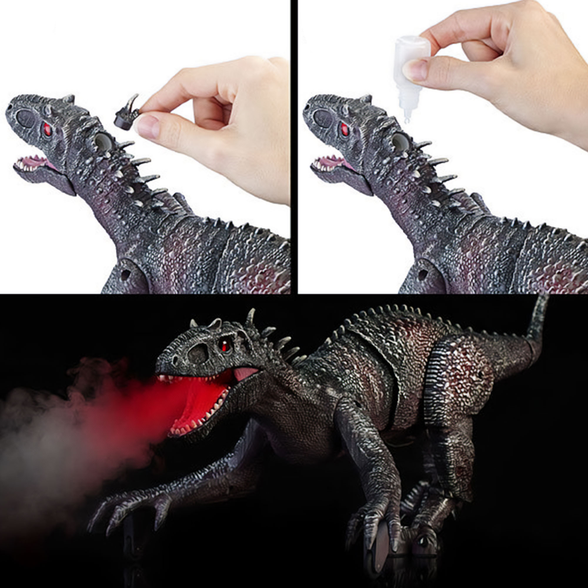 Ferngesteuerter XXL Dinosaurier mit Soundeffekt