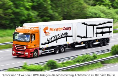 Achterbahn 2.14 Mio.teiliger Bausatz Irrer Fahrspaß
